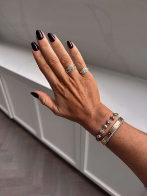 Little By Little Gold Stacking Ring