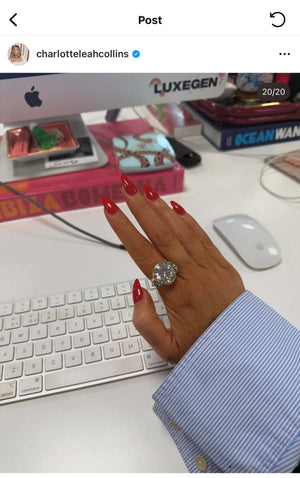 Don't Wait For Permission Statement Cocktail Ring