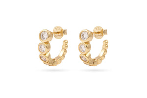 Be You Not Them Gold Hoop Earrings featuring exquisite design and craftsmanship, perfect for elevating personal style.