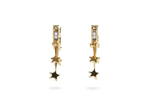 Cosmic Feelings Shooting Star Earrings - OneWildOne