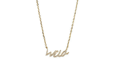 This Wild Soul Script Necklace - OneWildOne