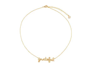 Absolutely Everything Grateful Gold Necklace - OneWildOne