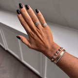 Showgirl Pavé Gold Ring