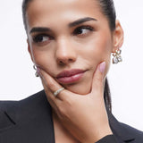 Don’t Make Me Choose Marquise + Round CZ Band Ring