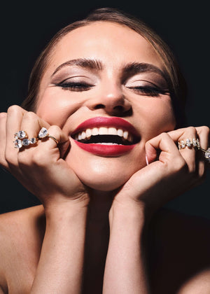 Wrap Solitaire Ring - Gold Plated