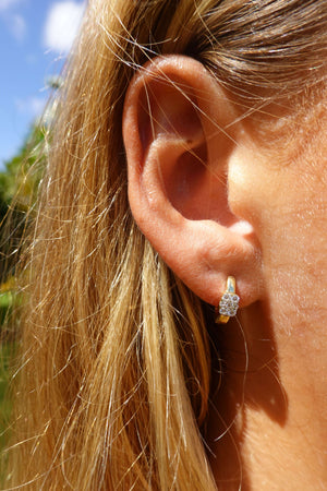Good Things Are Coming Gold Hoop Earrings
