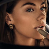 Born To Be Wild Leopard Earrings