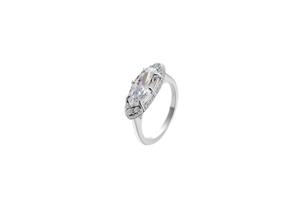 The Rest Of The World Can Wait Silver Ring