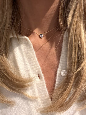 You Are Amazing And I Love You Heart Necklace