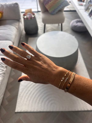 For The Lovers Gold L-O-V-E Bracelet