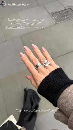 Wrap Solitaire Ring - Gold Plated