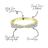 Little By Little Gold Stacking Ring