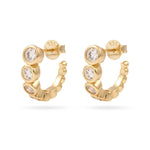Be You Not Them Gold Hoop Earrings featuring exquisite design and craftsmanship, perfect for elevating personal style.