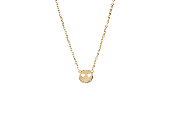 Wild Smile Gold Necklace