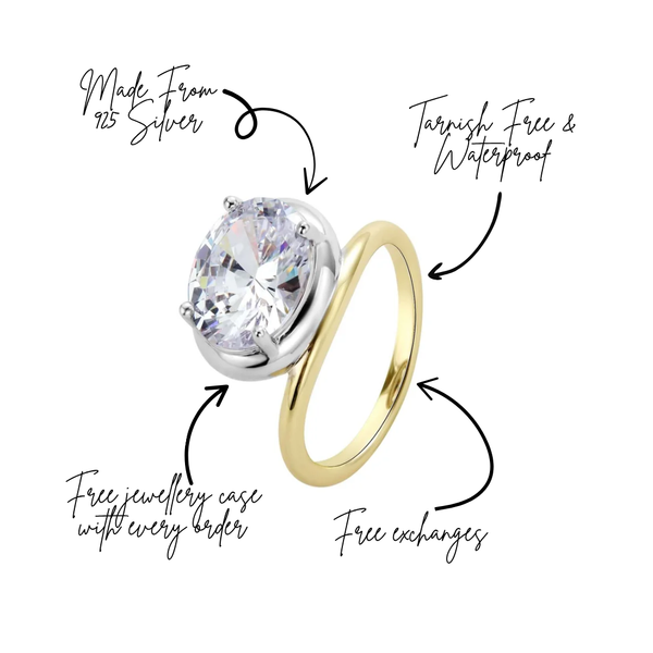 Yappy Hour East-West Perch Ring