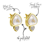 Dream Big Earrings Pearl