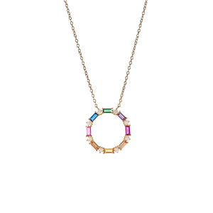 Colours Of The Wild Rainbow Necklace