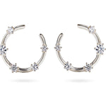 Everything Works Out Silver Earrings - OneWildOne