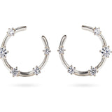 Everything Works Out Silver Earrings - OneWildOne