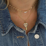 Love Is The Key Necklace - OneWildOne