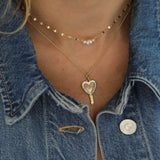 Love Is The Key Necklace - OneWildOne