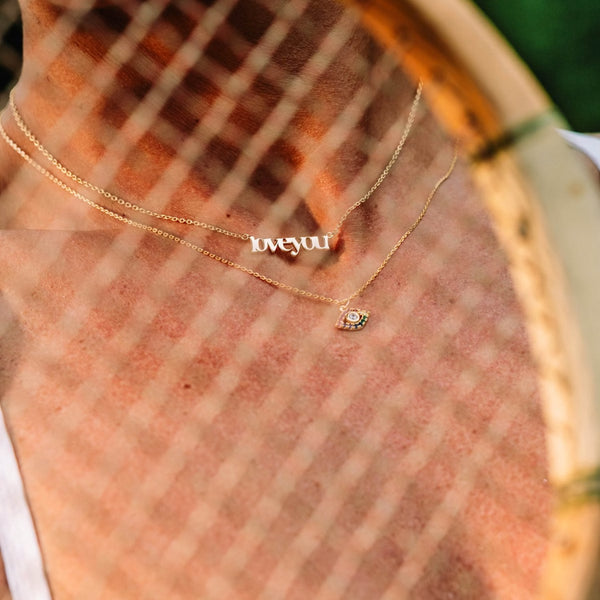 I Love You Necklace