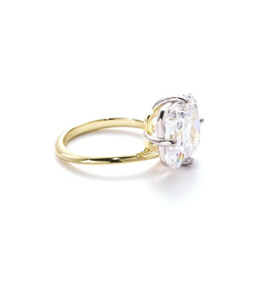 You Belong With Me Square Pinky Ring Gold